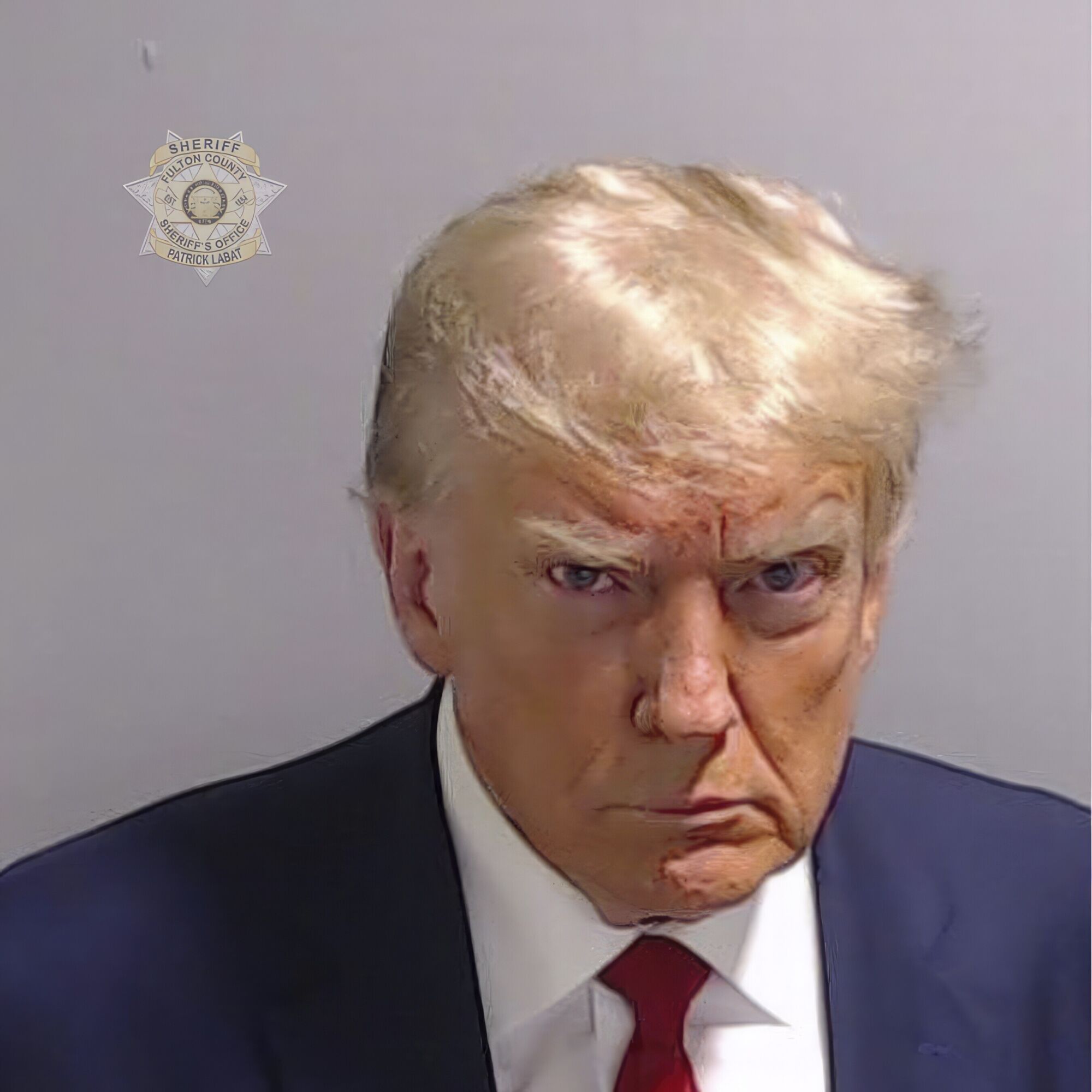 Trumpi vahistamisfoto