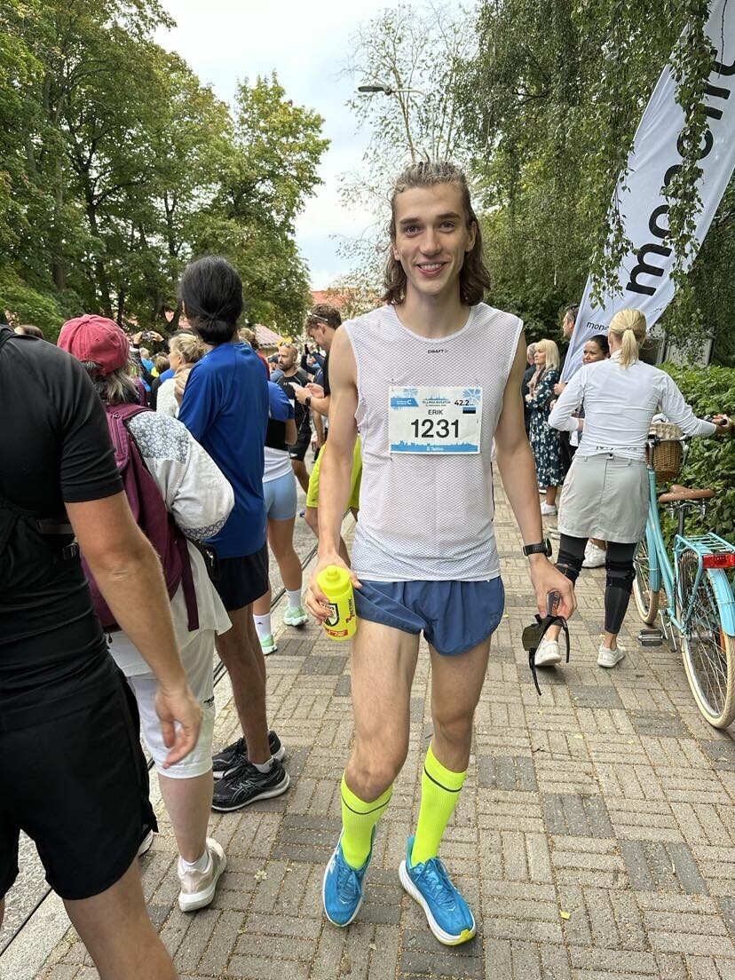 Erik Hermaküla läbis Tallinna Maratoni
