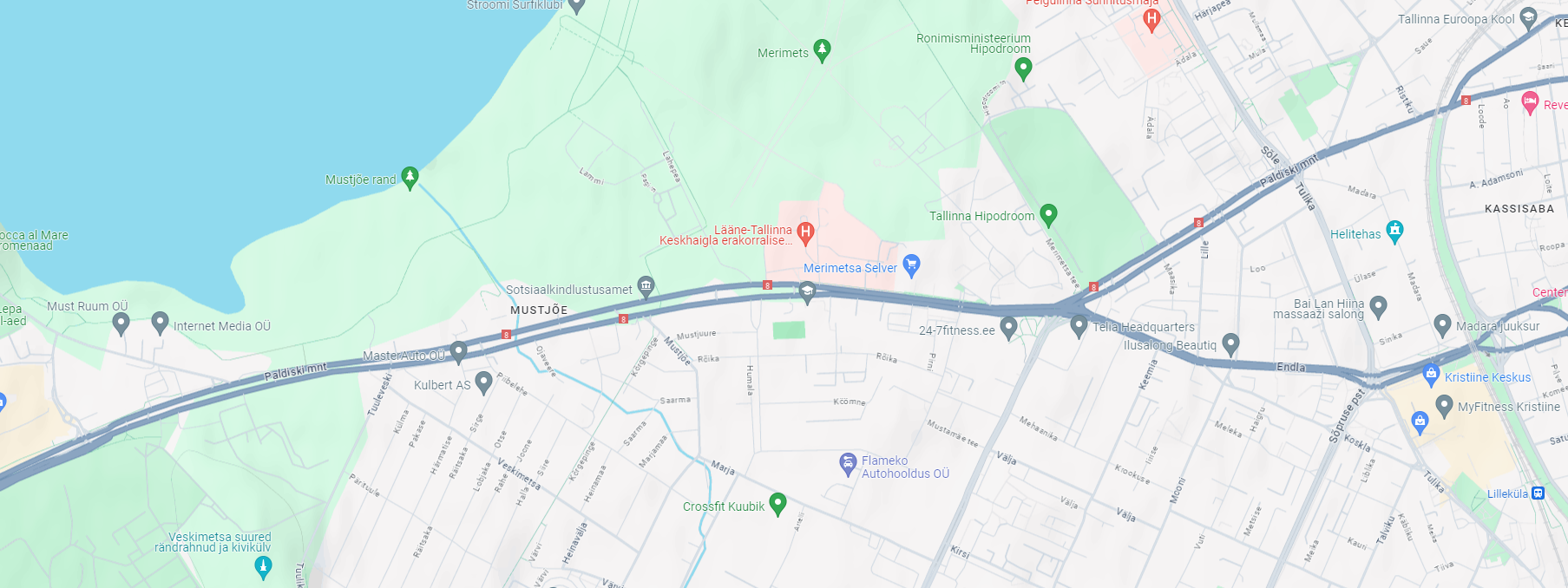 Endla tänava ja Paldiski maantee rist