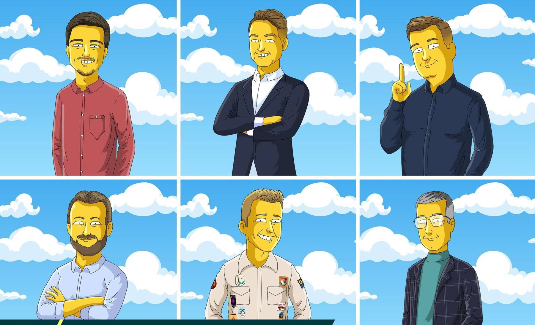 TV6 hittsarja „Simpsonid“ stiili võtsid üle kuus TV3 telestaari