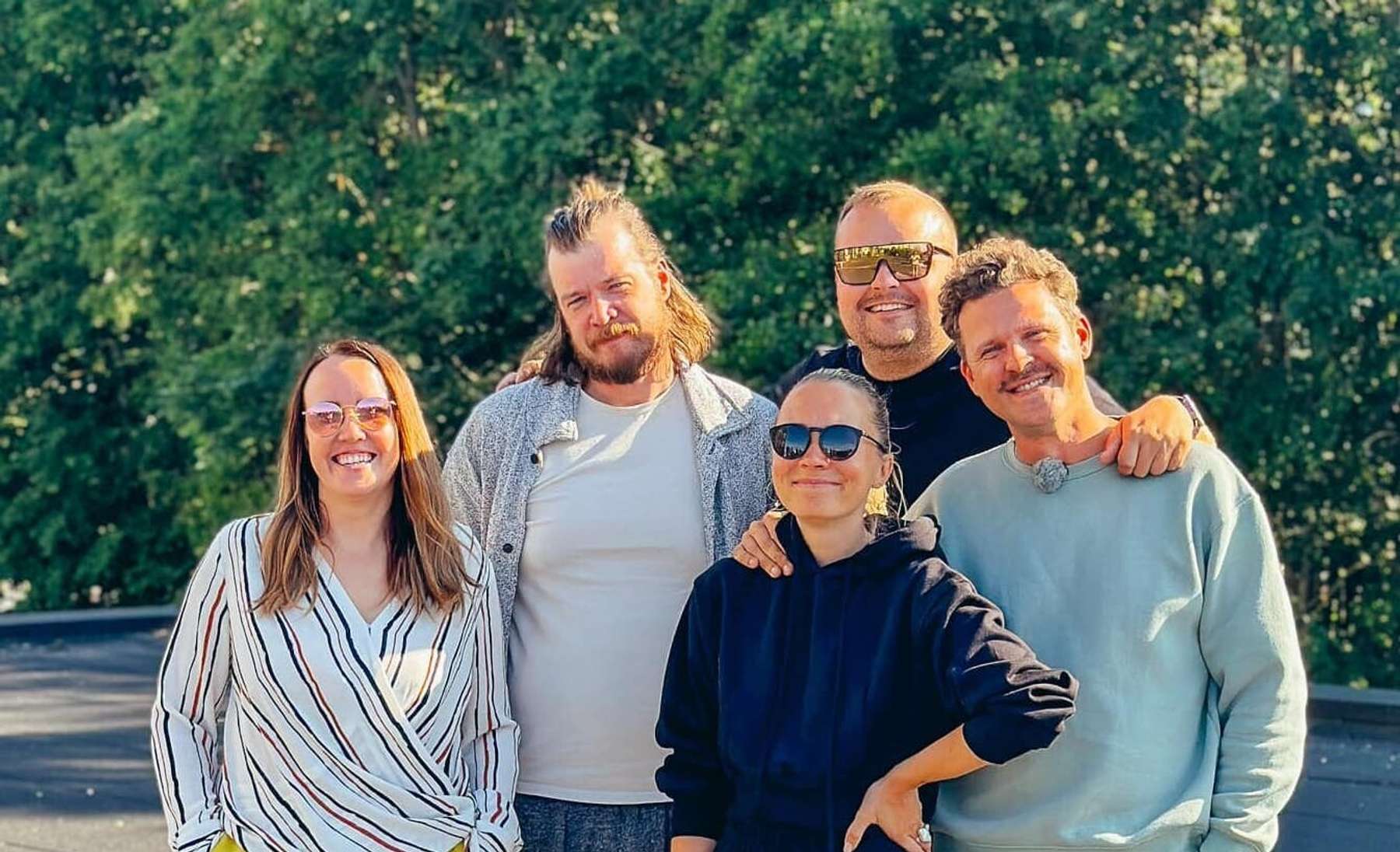 Jarek Kasar ja Elina Naan Star FM-i hommikuprogrammis
