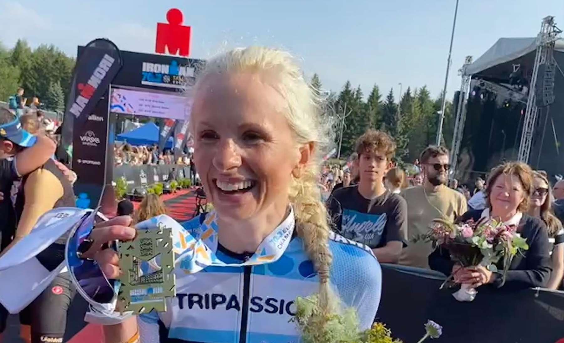 Elina Pähklimägi läbis Ironmani pooldistantsi