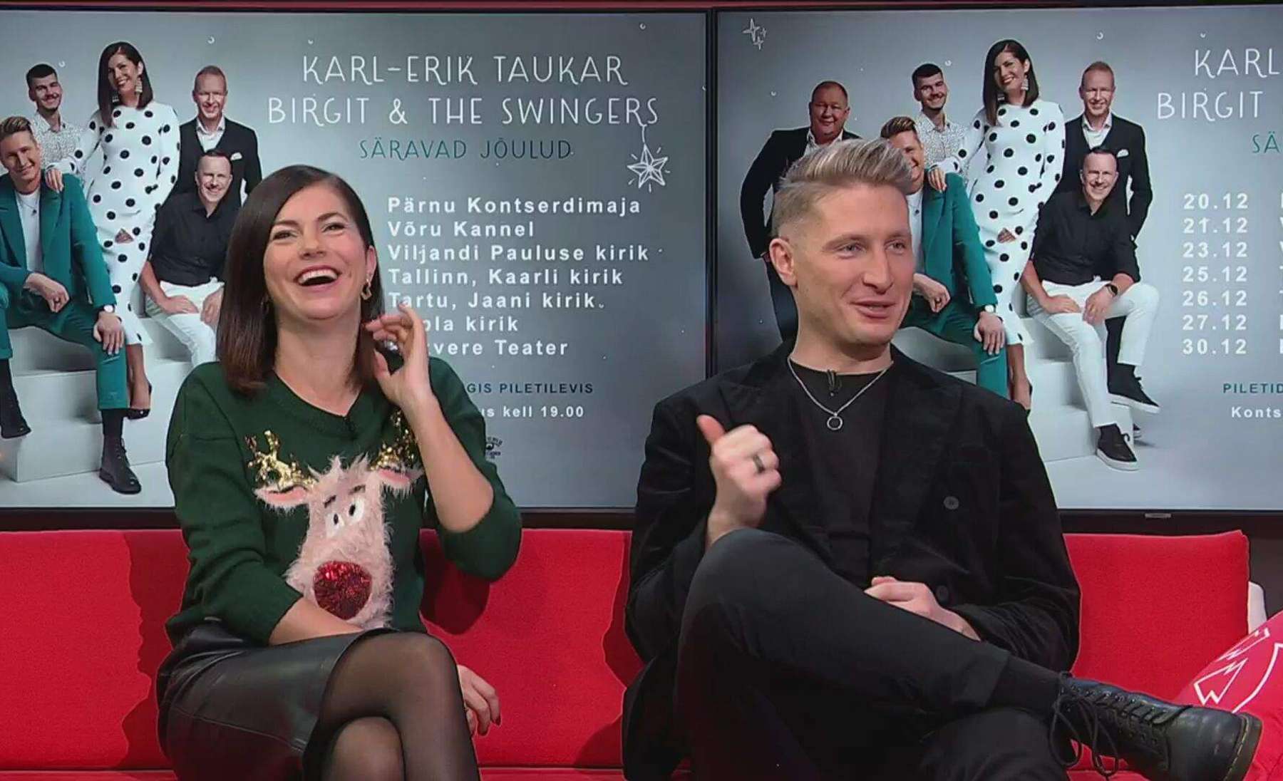 Birgit Sarrap ja Karl-Erik Taukar
