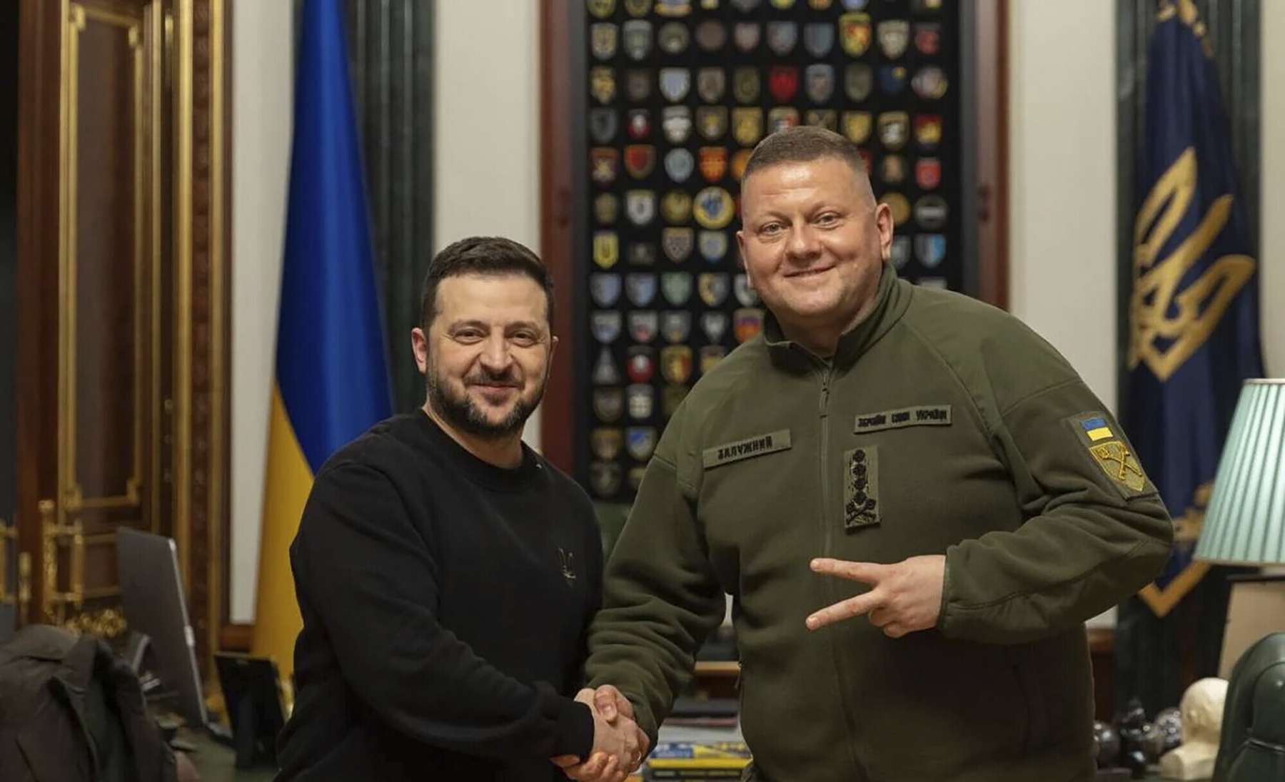 Ukraina relvajõudude juhataja Zalužnõi vabastati ametist
