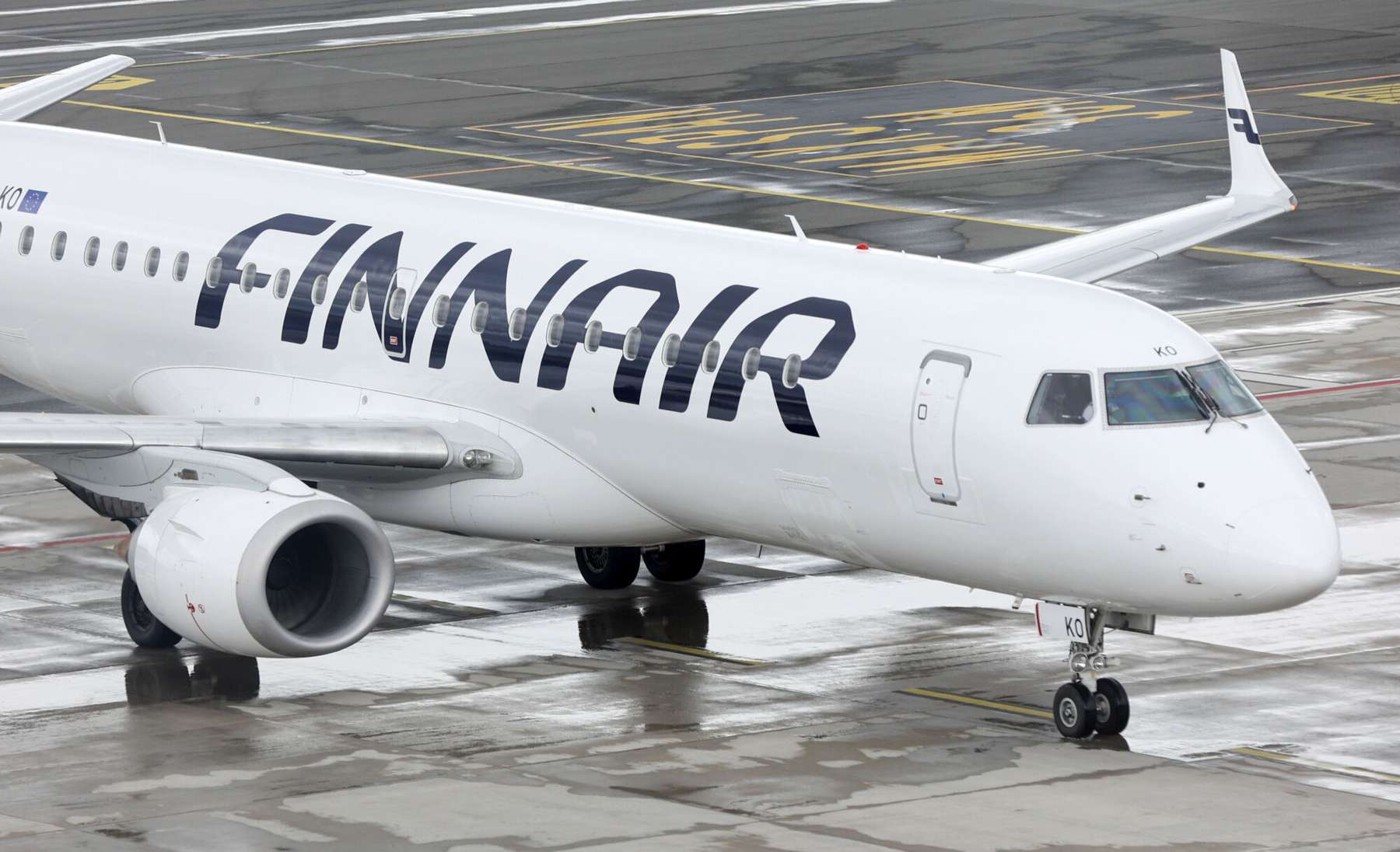 Finnairi lennuk. Pilt on illustratiivne.