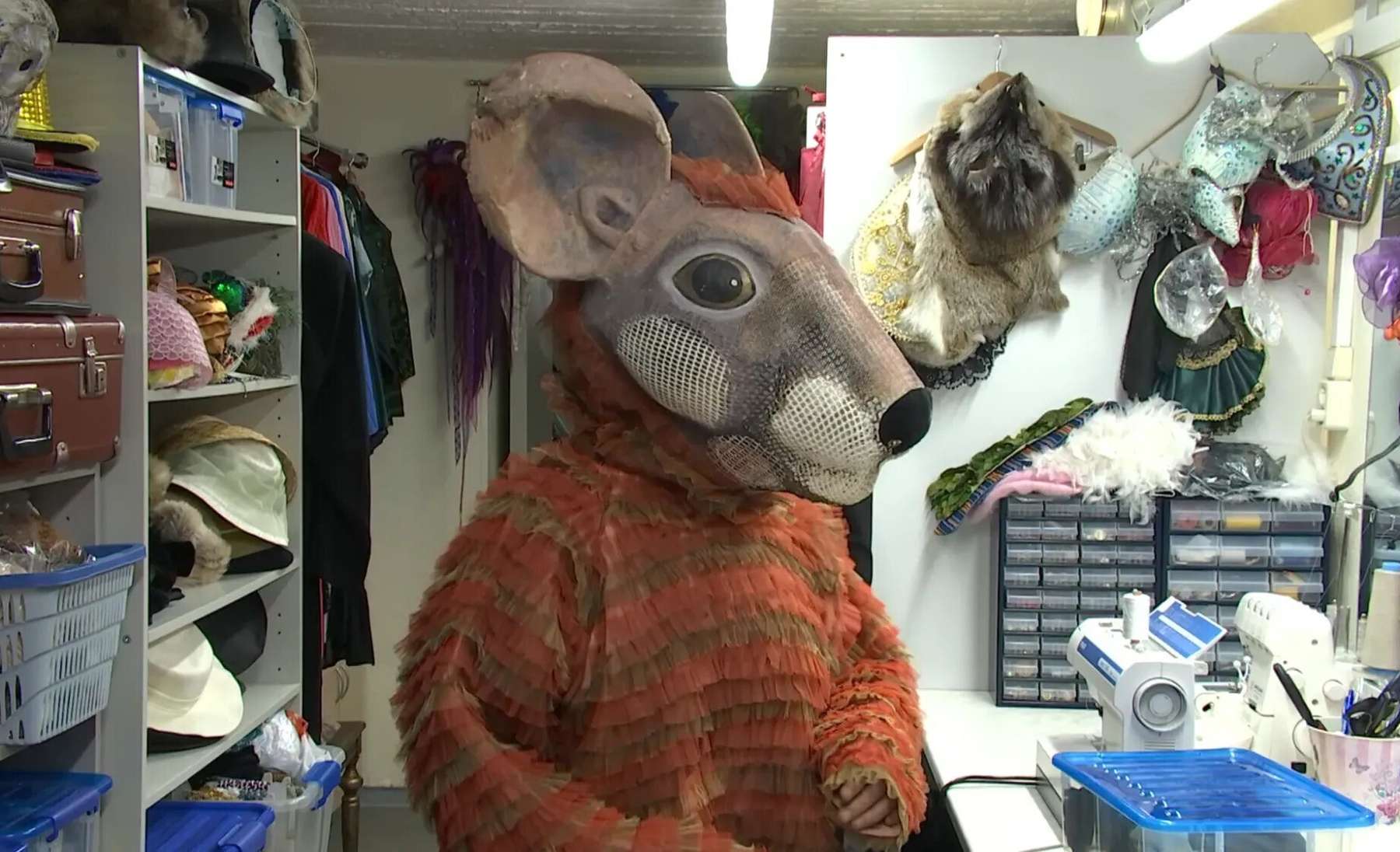 Estonia teatri kostüümilaenutus. Pilt on illustreeriv!