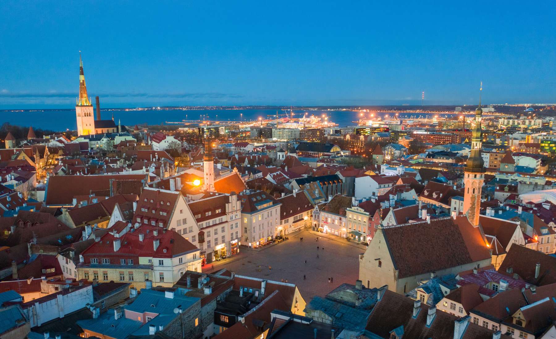 Tallinna vanalinn.