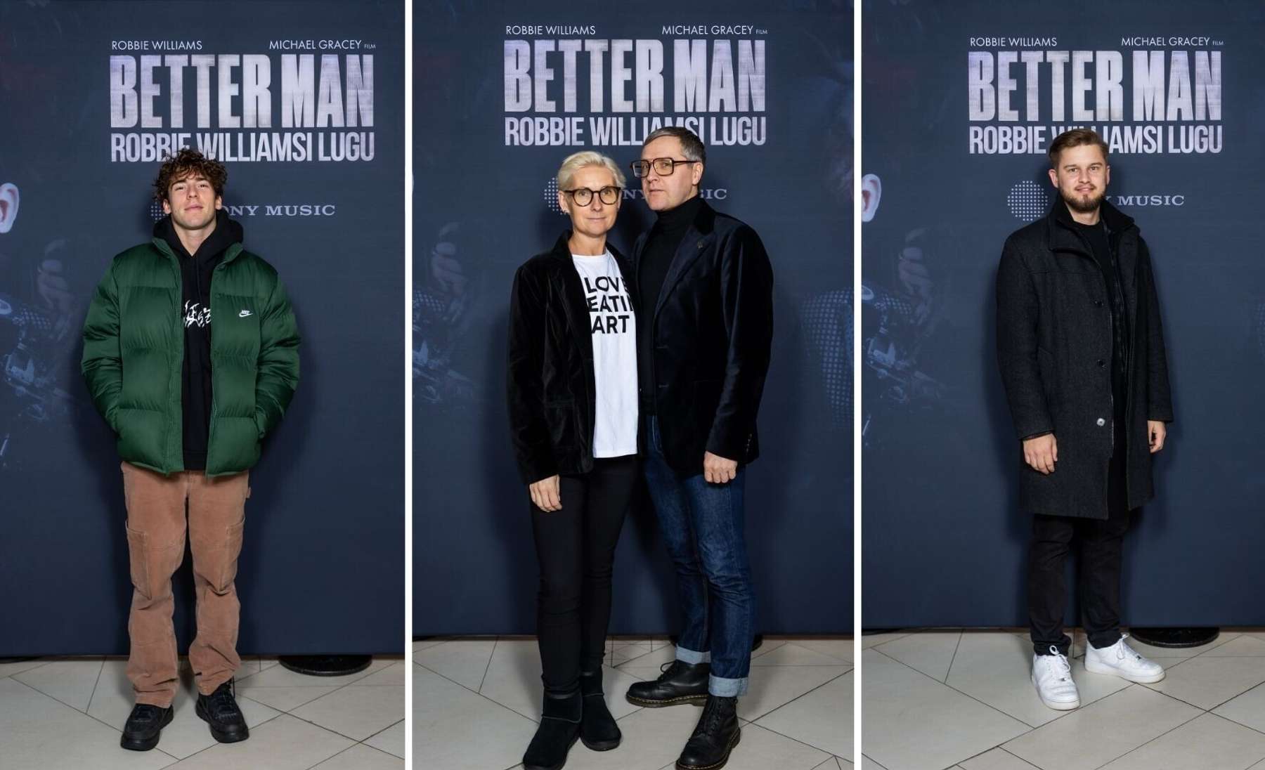 Toimus Robbie Williamsi eluloofilmi „Better Man: Robbie Williamsi lugu“ pidulik eellinastus