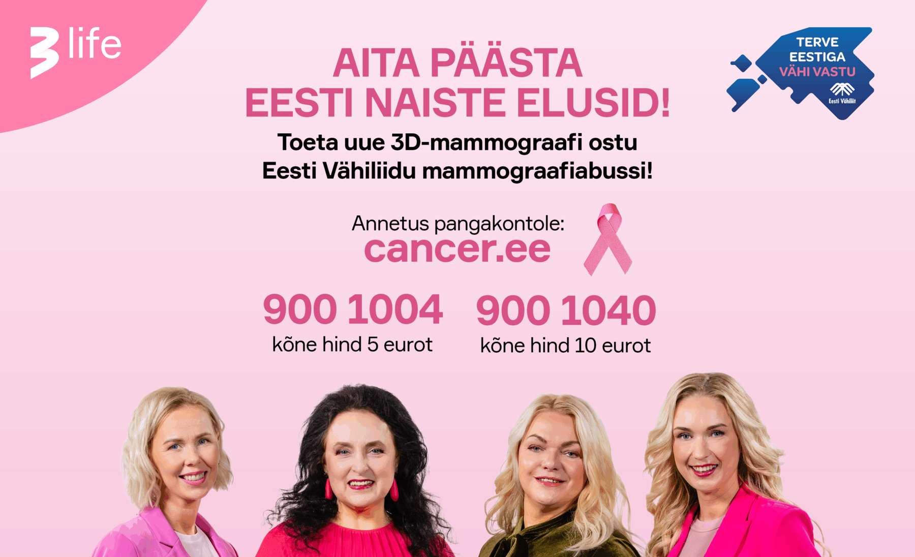 TV3 LIFE ja EESTI VÄHILIIT