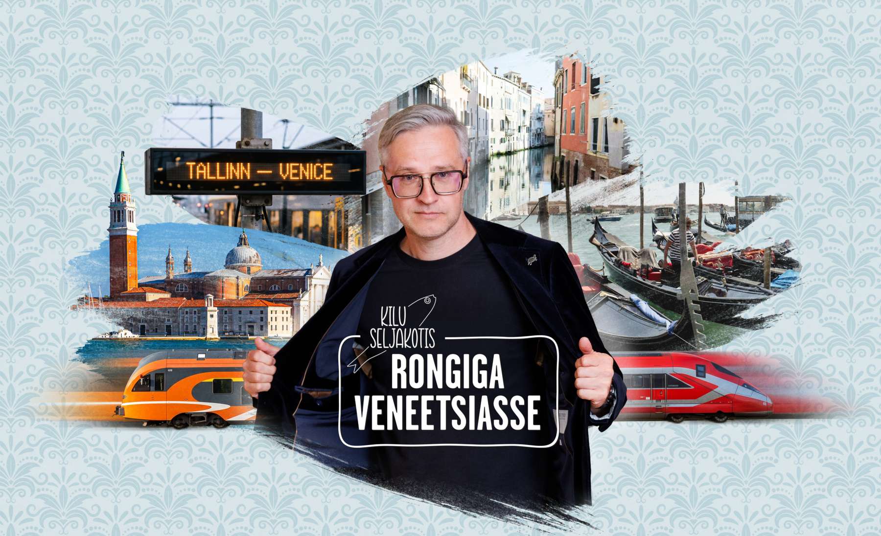 Kilu seljakotis: Rongiga Veneetsiasse