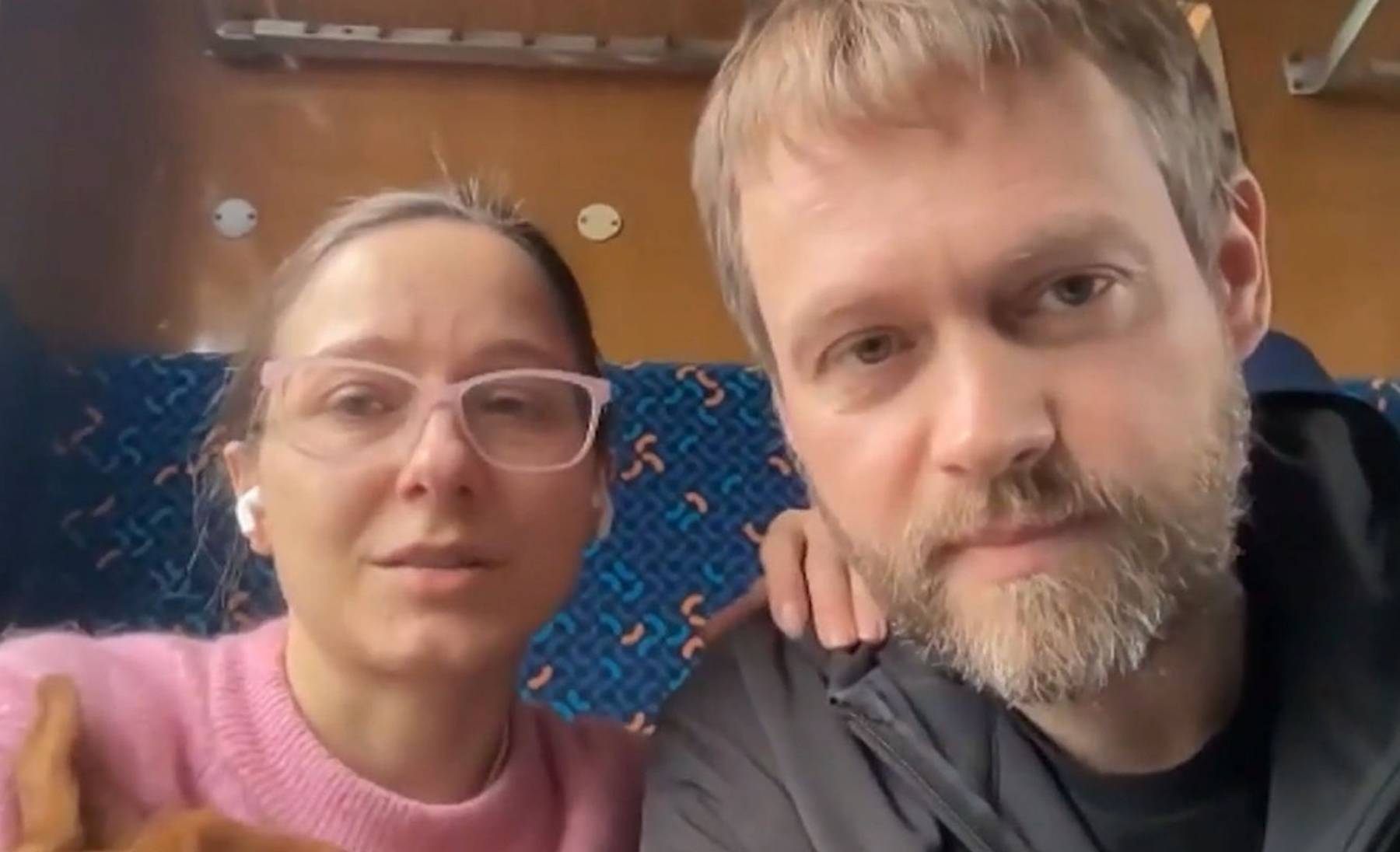 Märt Lume ja tema ukrainlannast abikaasa