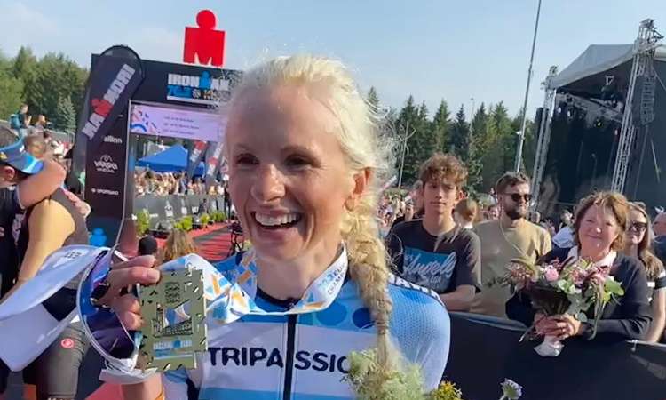 Elina Pähklimägi läbis Ironmani pooldistantsi
