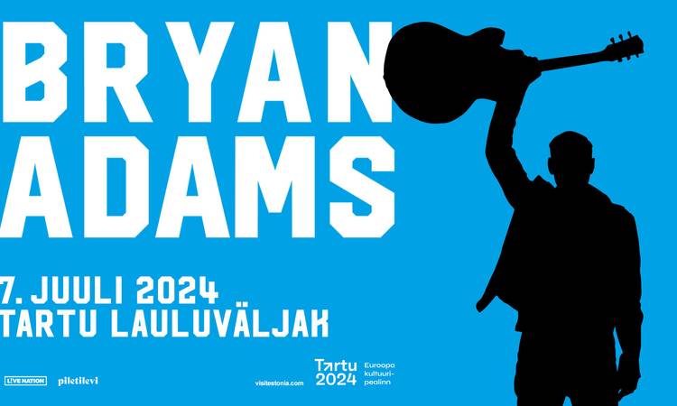 Bryan Adams annab Tartus kontserdi