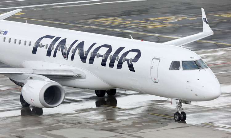 Finnairi lennuk. Pilt on illustratiivne.