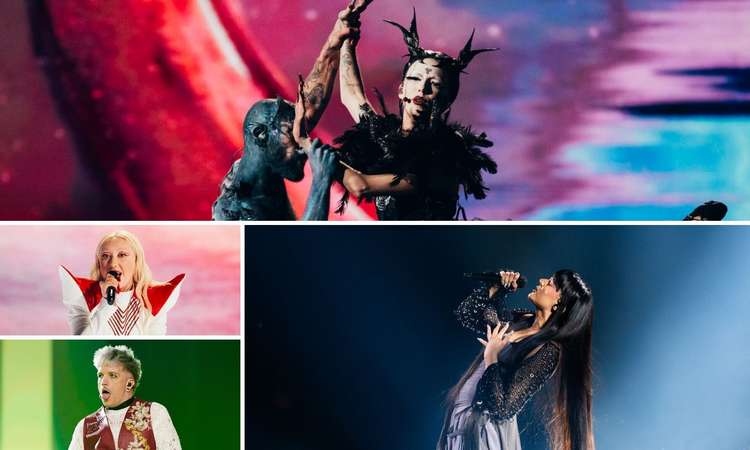 GALERII |Laserid ja sädelevad kostüümid! Vaata, kuidas Eurovisioni esimene poolfinaal fänne hullutas