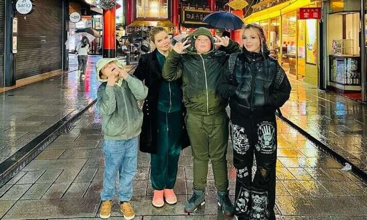Marju Karin võttis ette perereisi Jaapanisse.