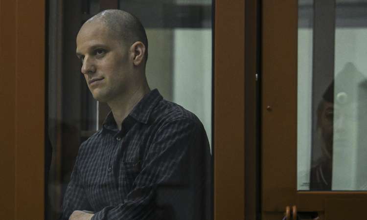 Vene kohus mõistis USA ajakirjaniku Evan Gershkovichi vangi