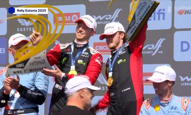 TV3 uudised: külas Solbergidel! Oliver Solberg: Ott oli nagu mu M-Spordi lapsehoidja