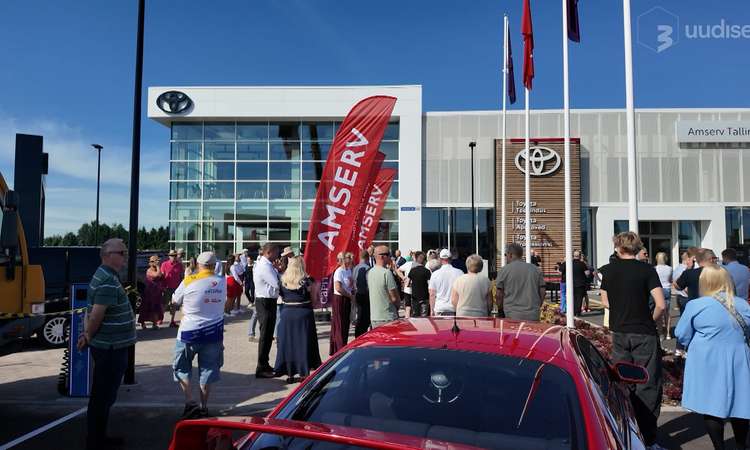TV3 uudised: Amserv avas Peetris Baltikumi suurima Toyota keskuse!