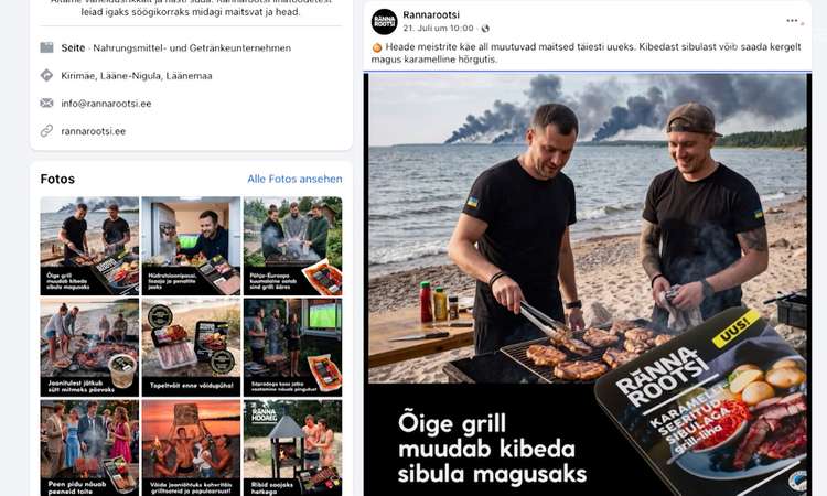Kas grill-liha solvab venelasi?