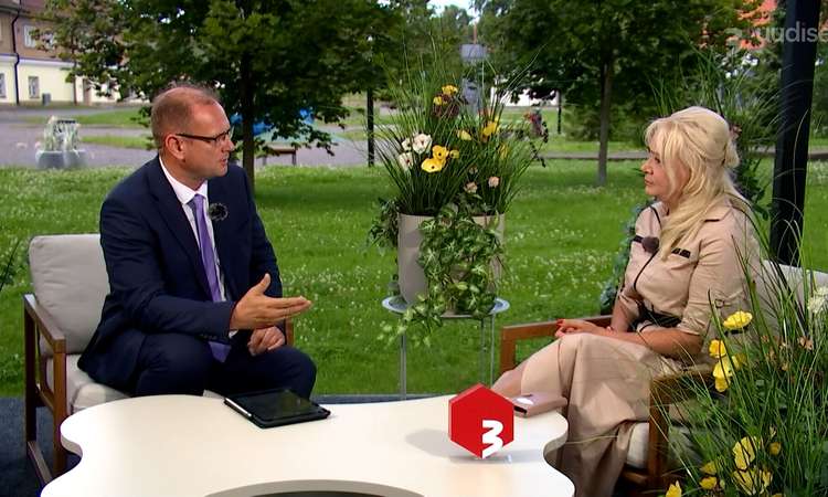 TV3 uudised: poliitikute kuumale toolile istub Riina Solman