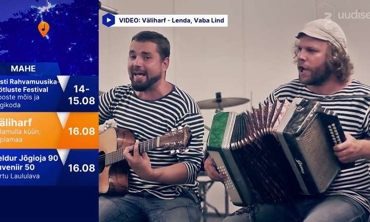 TV3 uudised: Nädalavahetuse muusikasoovitused: folgist hiphopi ja päikesetõusuni kestva muusikarännakuni
