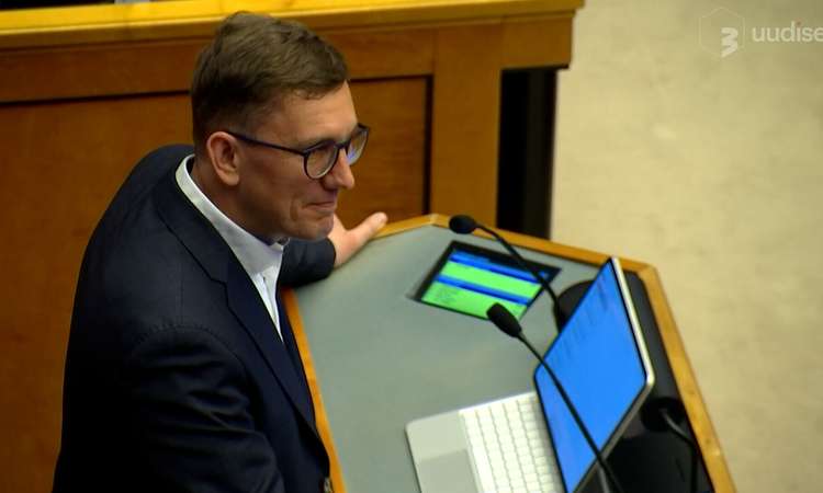 TV3 uudised: 34 Riigikogu liiget soovib valitsust umbusaldada