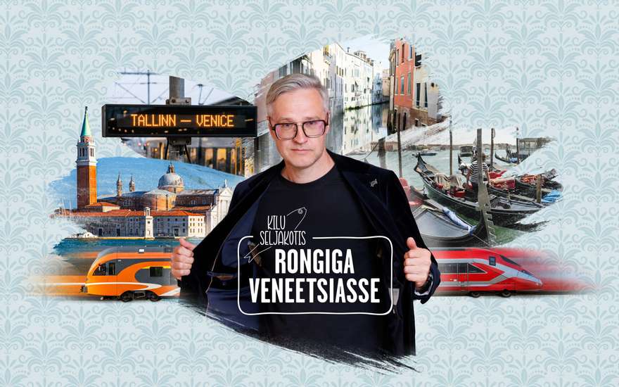 Kilu seljakotis: Rongiga Veneetsiasse