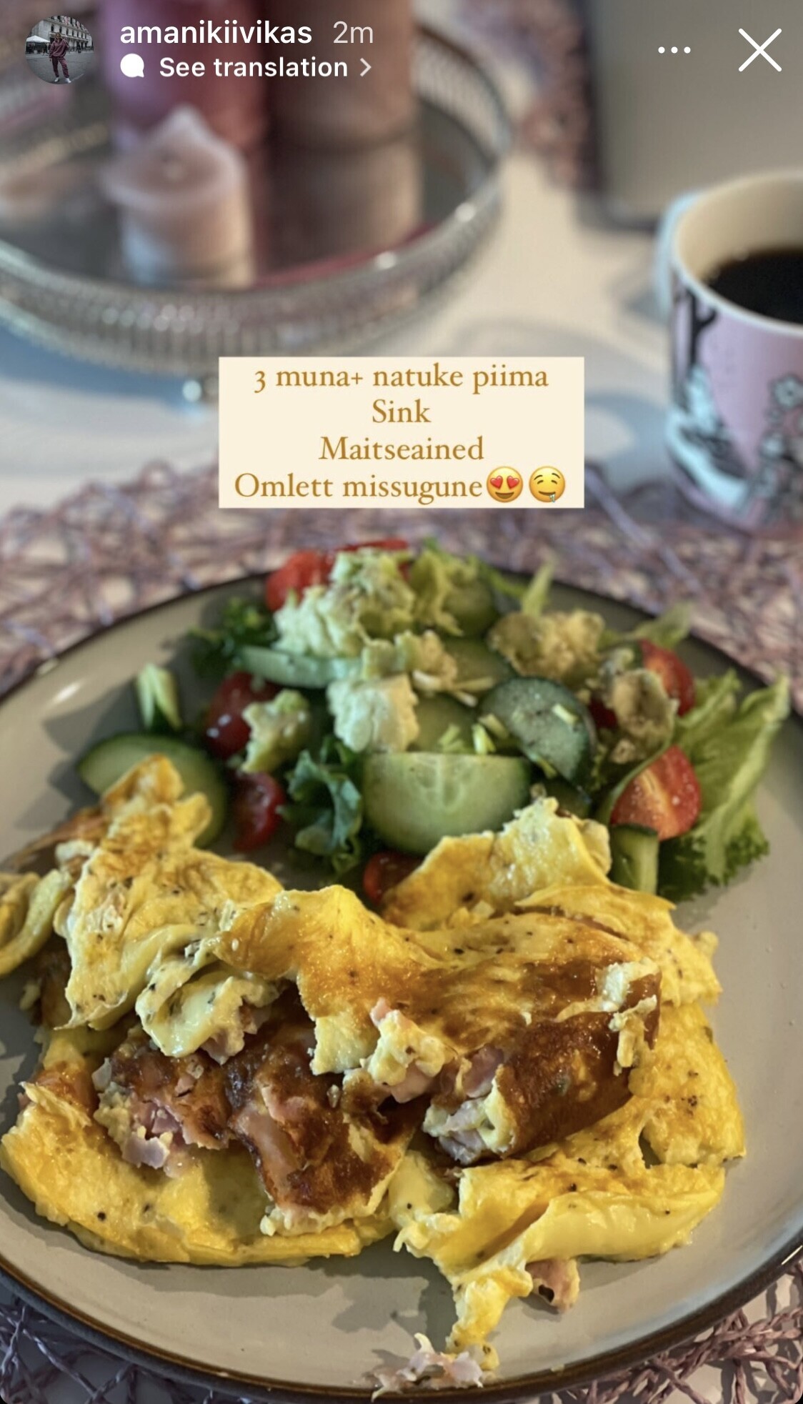 omlett salatiga