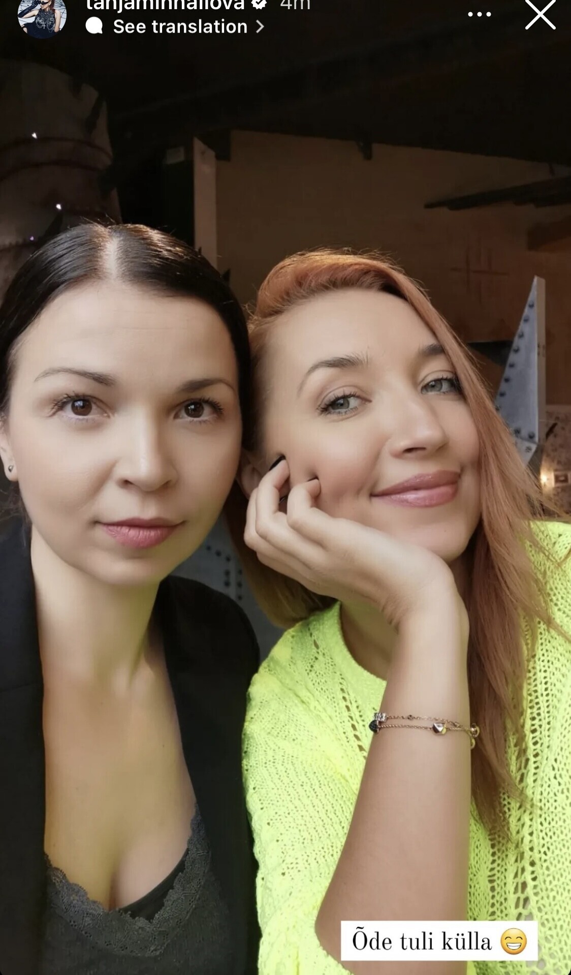 Tanja Mihhailova-Saar koos õega