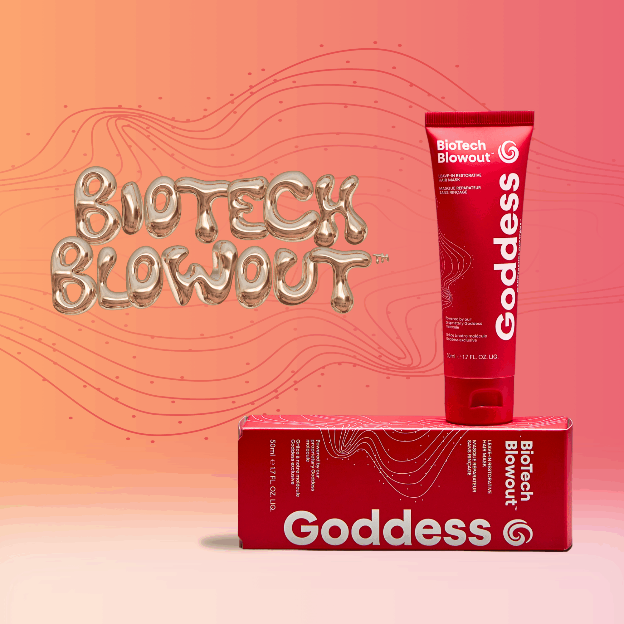 Revolutsiooniline Goddess juustesse jäetav mask