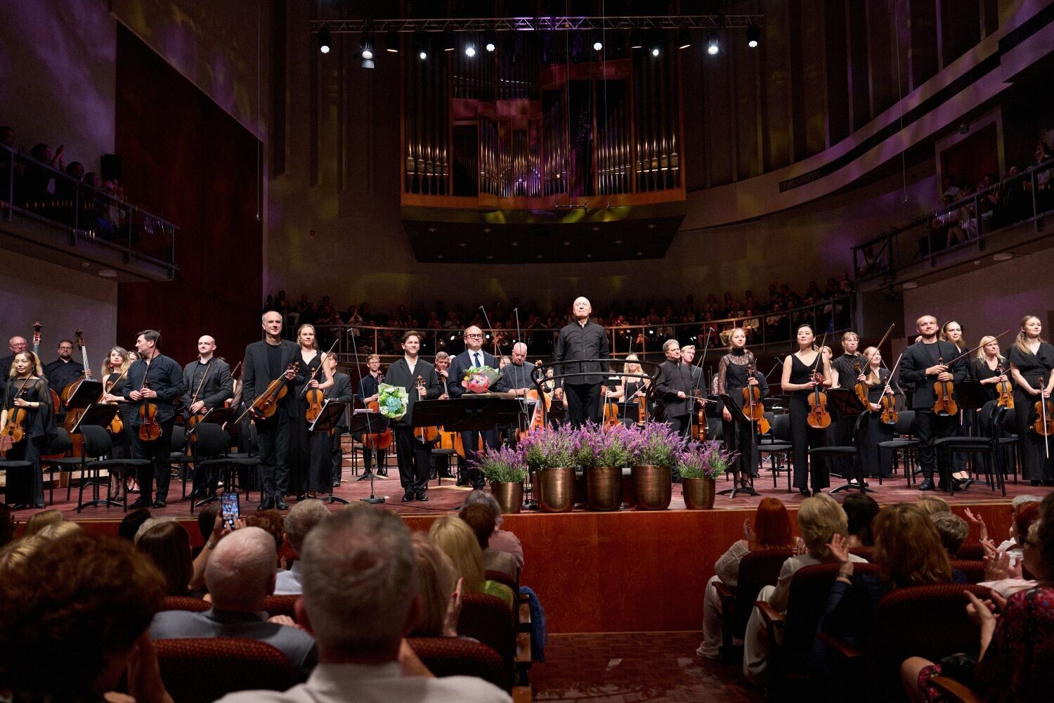 Amihai Grosz, Tõnu Kõrvits, Paavo Järvi ja Eesti Festivaliorkester