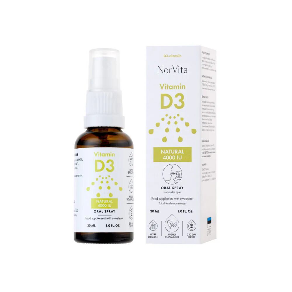 NorVita D3 Natural spreivitamiin
