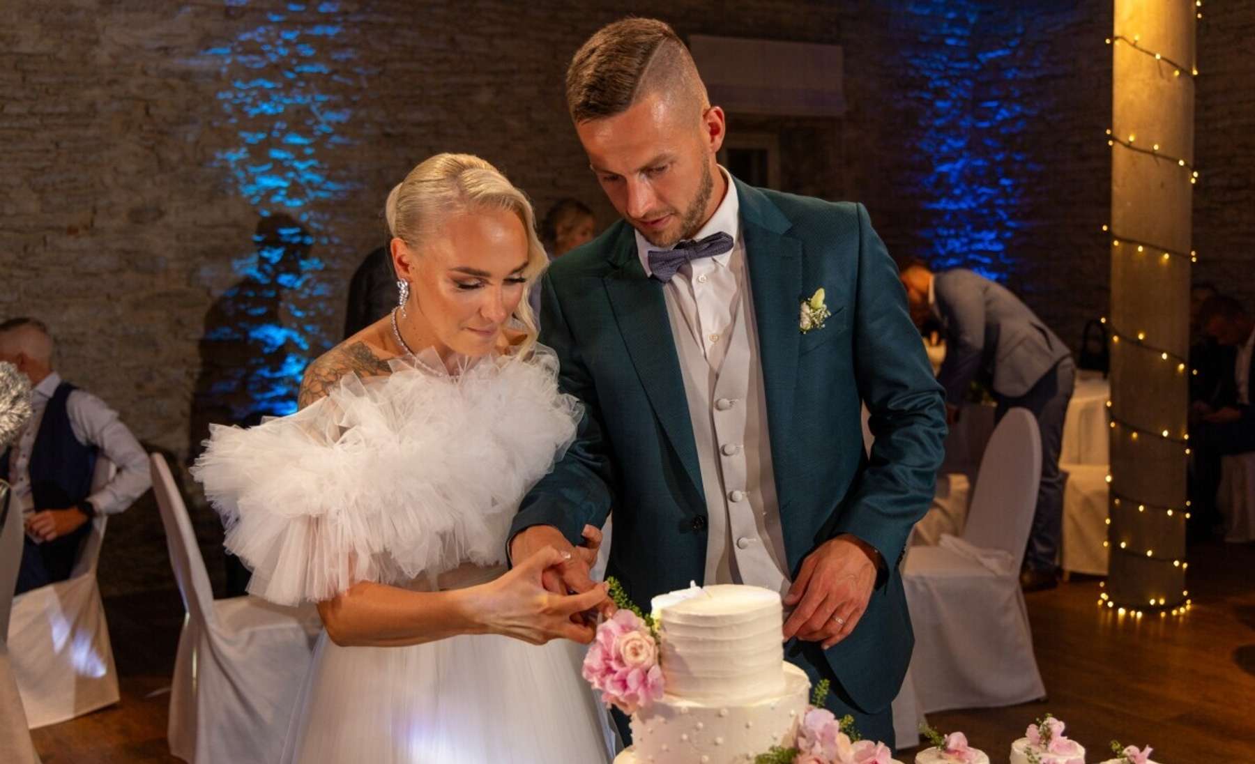 Kaisa ja Taneli pulmapidu 2025.a. Vihula mõisas