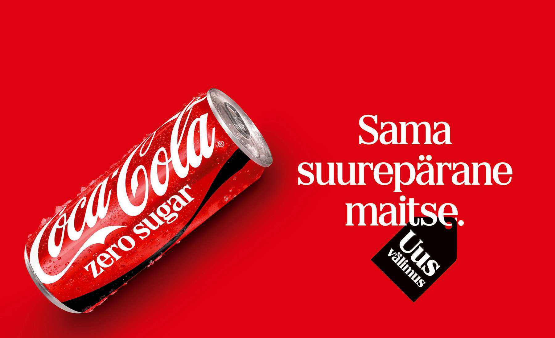 Coca-Cola pakendite uus kujundus