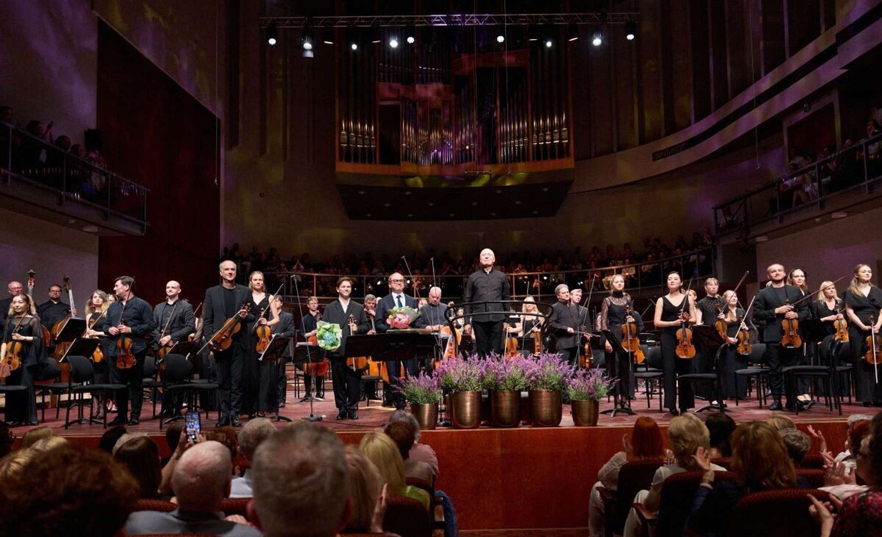 Amihai Grosz, Tõnu Kõrvits, Paavo Järvi ja Eesti Festivaliorkester