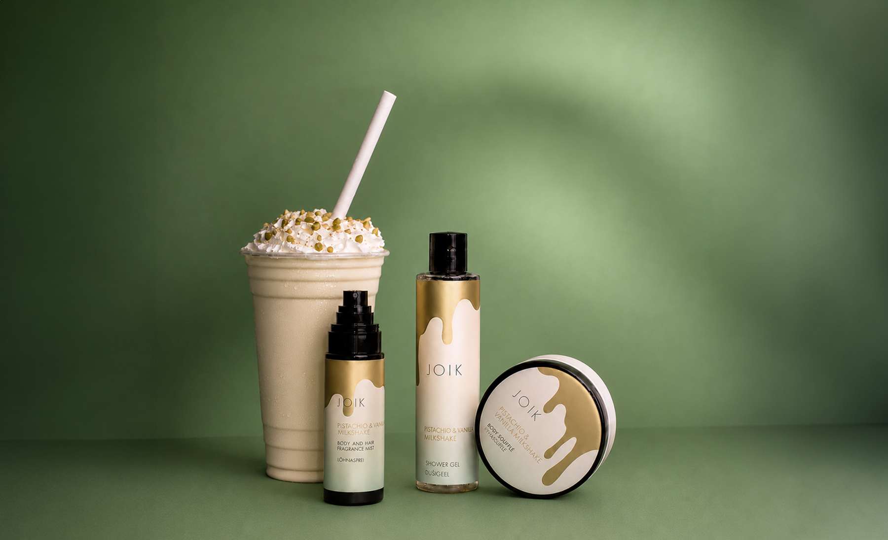 Uus JOIK Pistachio & Vanilla Milkshake sari