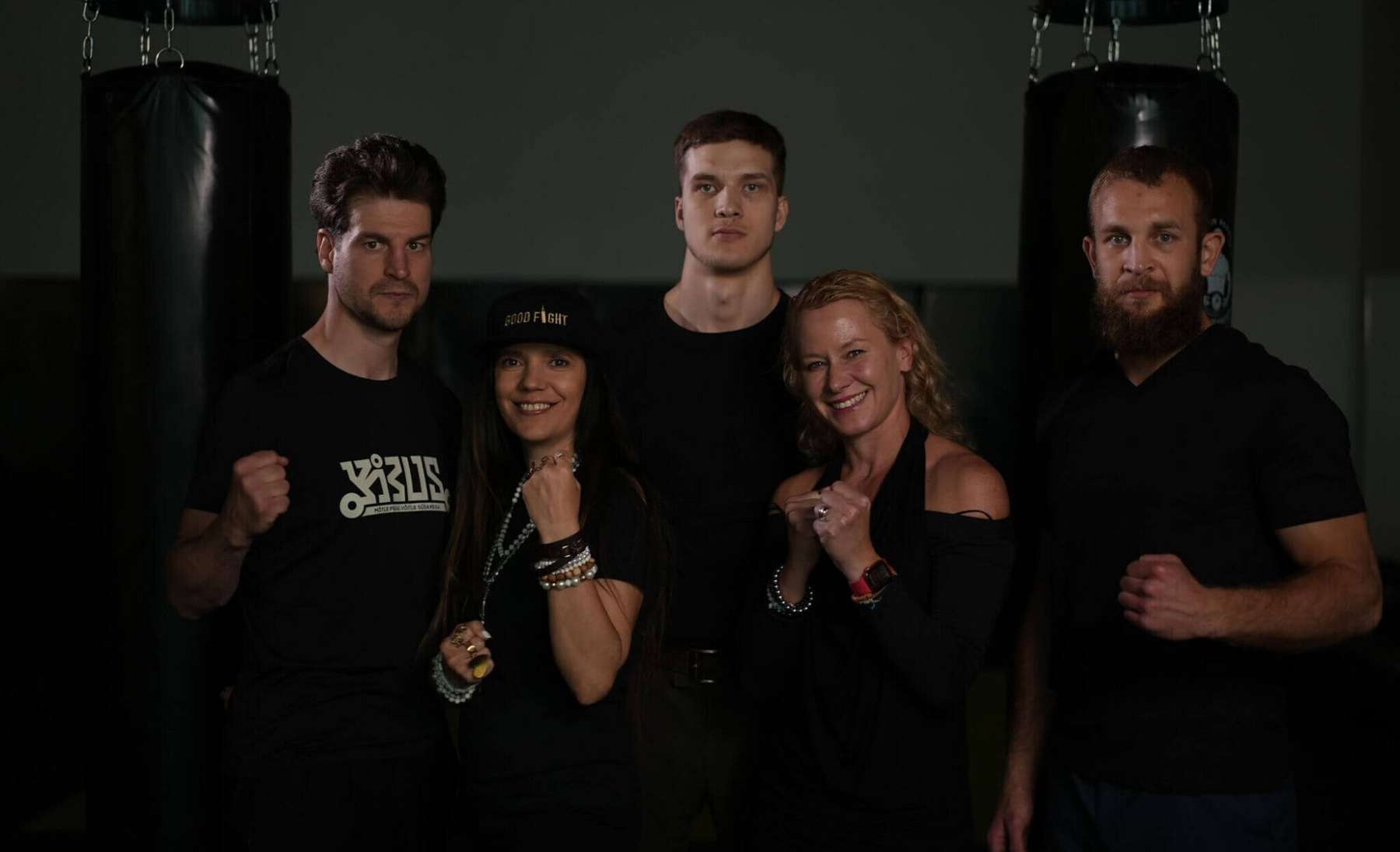 Edvin-Erik Kibus, Monika Kuzmina, Dmitry Salamatin, Olesija Saue, Allan Volosatõh