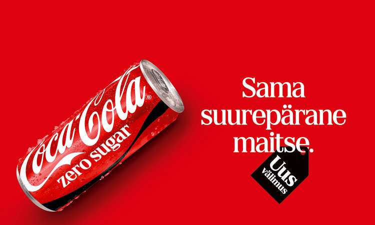 Coca-Cola pakendite uus kujundus