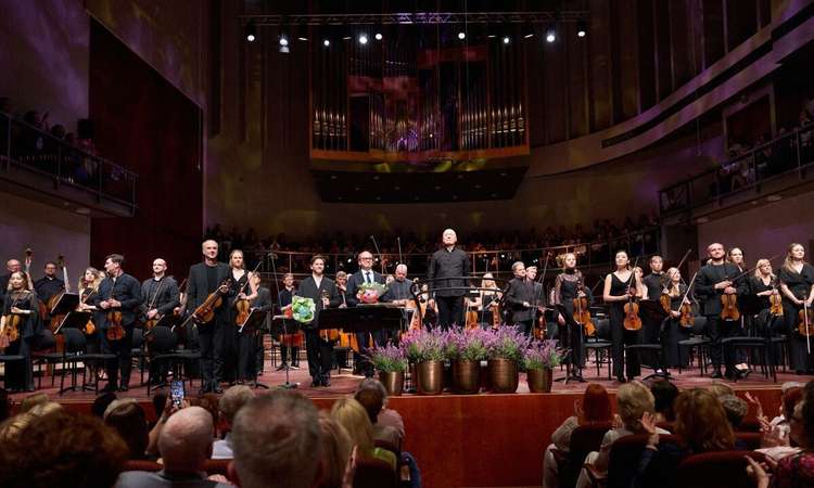 Amihai Grosz, Tõnu Kõrvits, Paavo Järvi ja Eesti Festivaliorkester