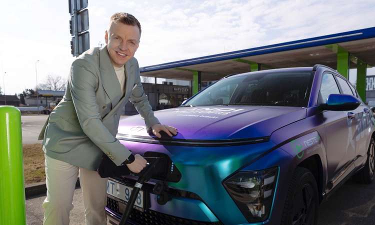 FIA ECO Rally Latvia meeskonna sõitja Krišjānis Caune