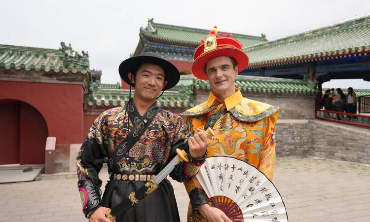 Taavi Wangiga Pekingis, Taavi Libe ja Kaspar Wang