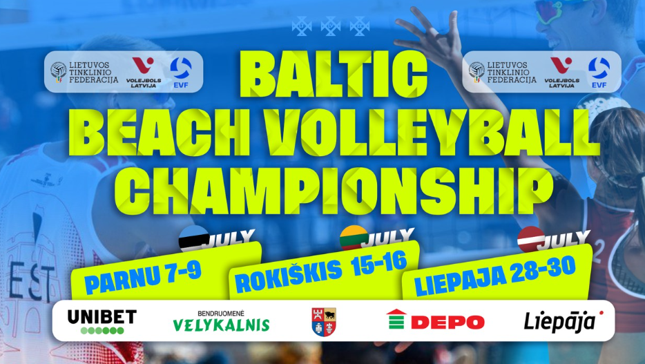 7.-9. juulini toimub Pärnu rannas Unibet Baltic Cup