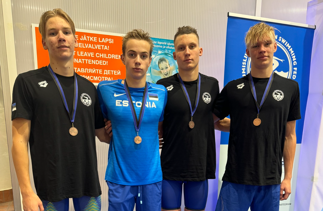 Prima zi a Campionatelor Nordice a adus 13 medalii înotătorilor estonieni!