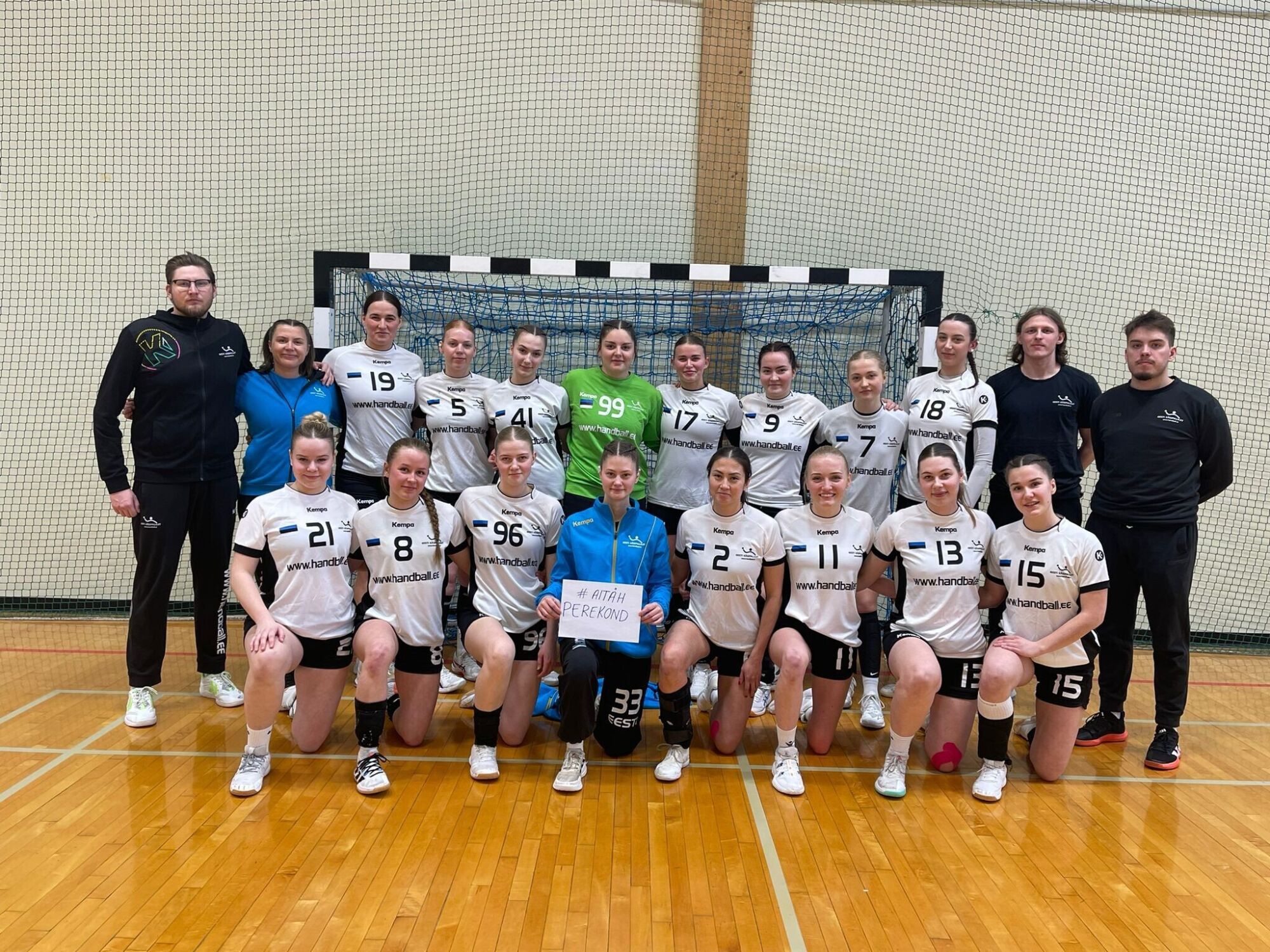 Echipa națională feminină de handbal a Estoniei și-a învins vecinul din nord într-un meci de antrenament