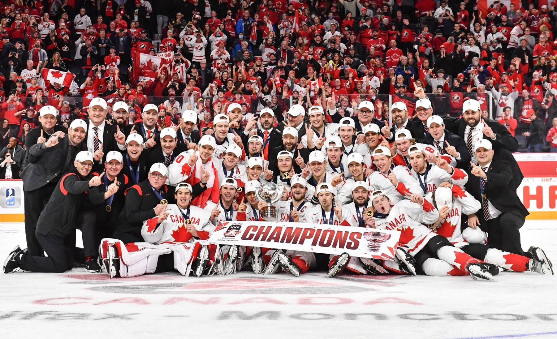 Kanada U20 jäähokikoondis tuli maailmameistriks