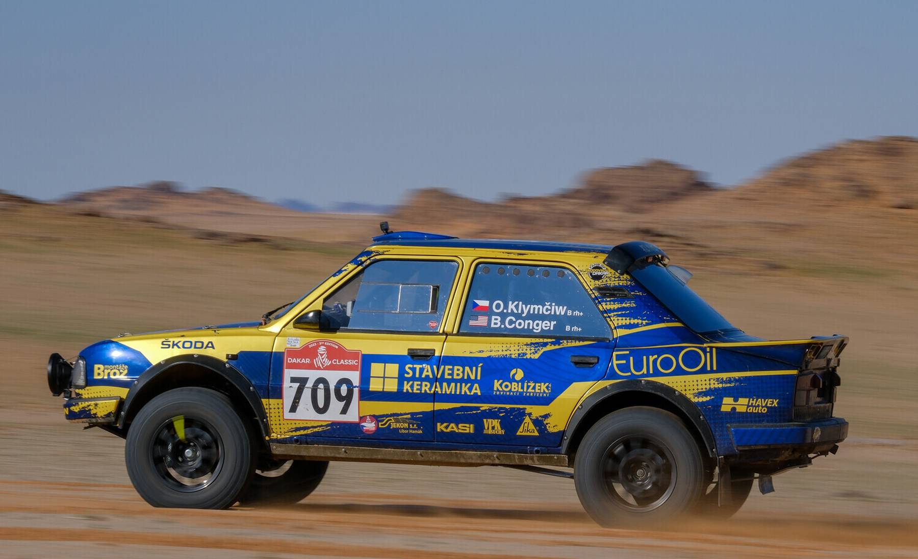 Dakari rallil käib ka ajalooliste autode võidusõit