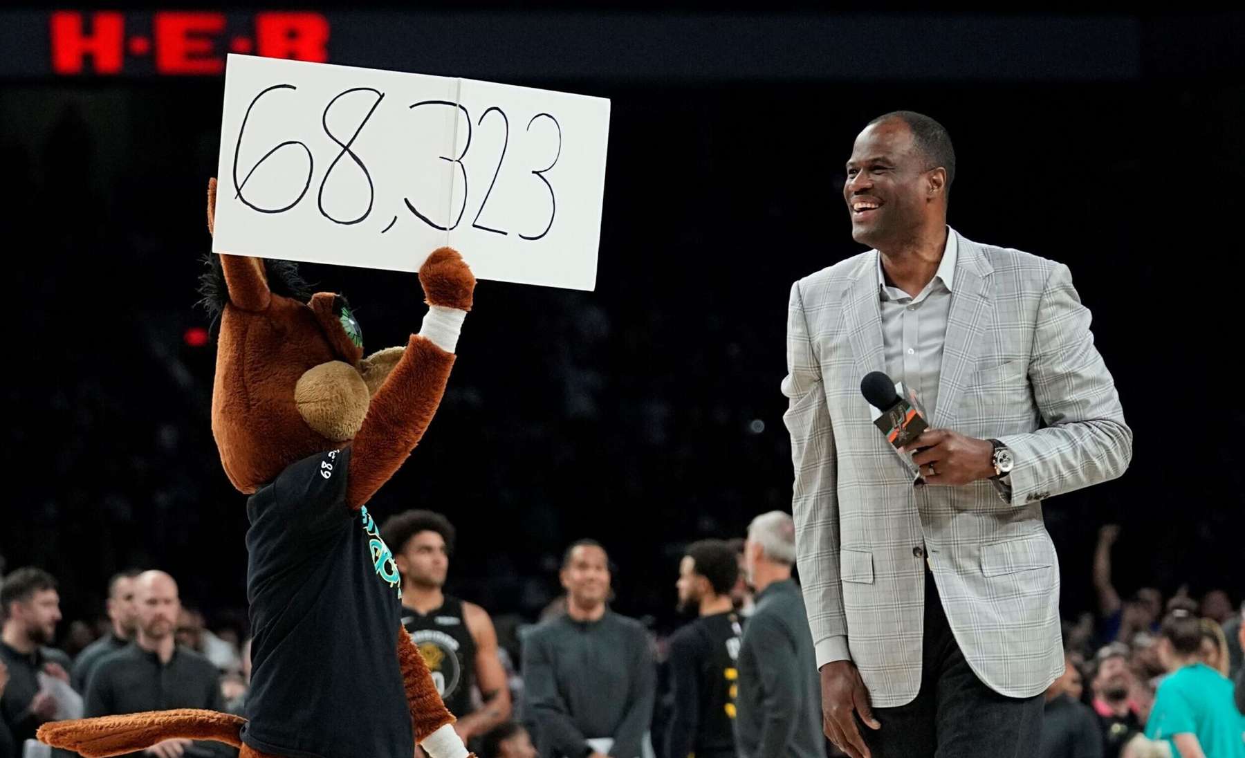 Spurs-Warriors rekordarv rahvast