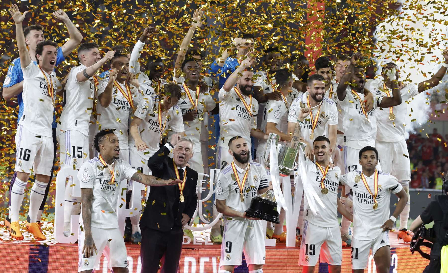 Real Madrid tuli 20. korda Copa del Rey võitjaks