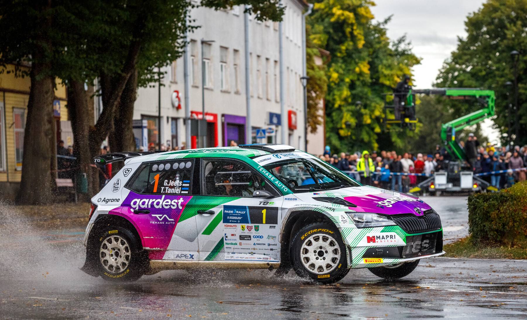 Paide Rally 2022 võitjad Gregor Jeets - Timo Taniel
